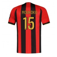 OGC Nice Youssoufa Moukoko #15 Hjemmebanetrøje 2024-25 Kortærmet